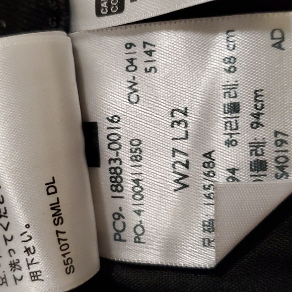 Levi's 724 black high rise straight leg jeans - Picture 12 of 14